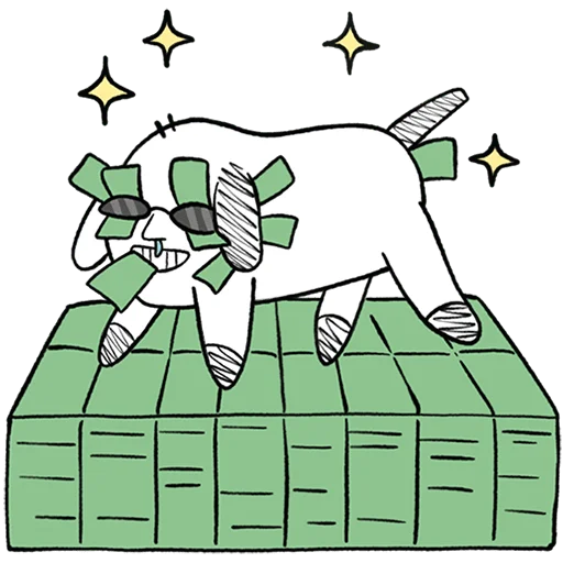  – стикер для Telegram