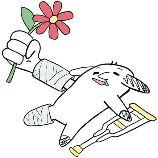  – стикер для Telegram