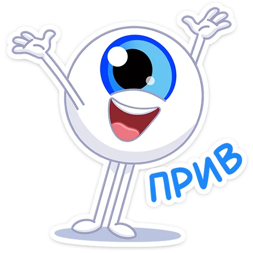  – стикер для Telegram