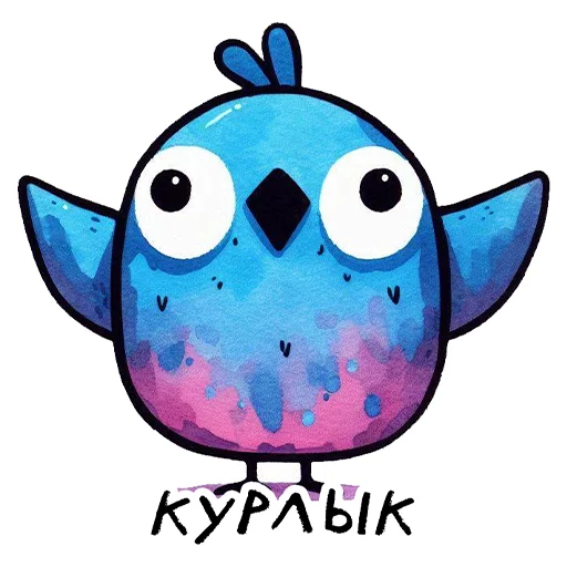  – стикер для Telegram