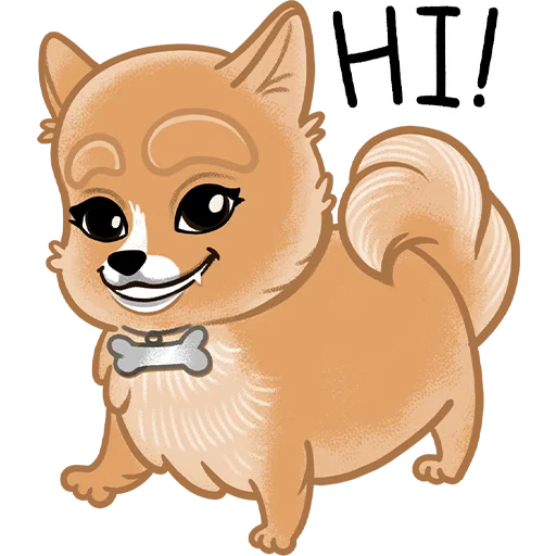  – стикер для Telegram