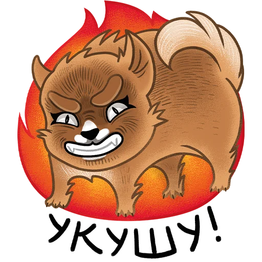  – стикер для Telegram