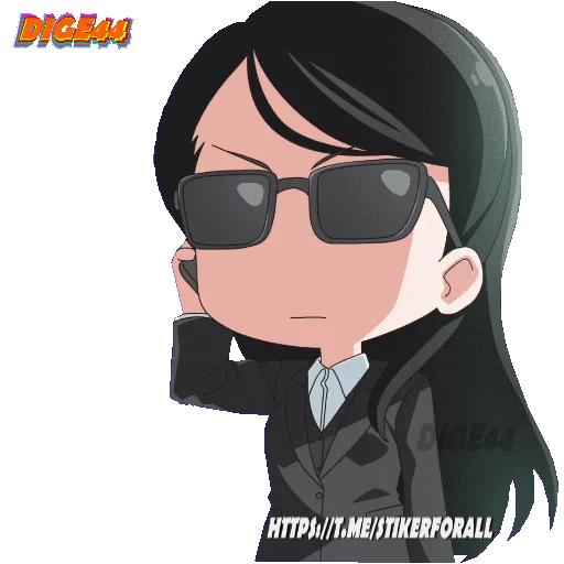  – стикер для Telegram