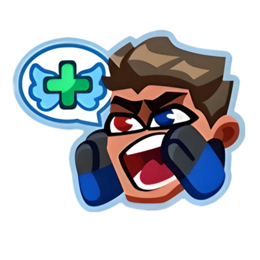  – стикер для Telegram