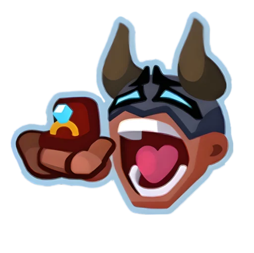  – стикер для Telegram