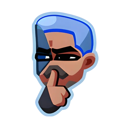  – стикер для Telegram