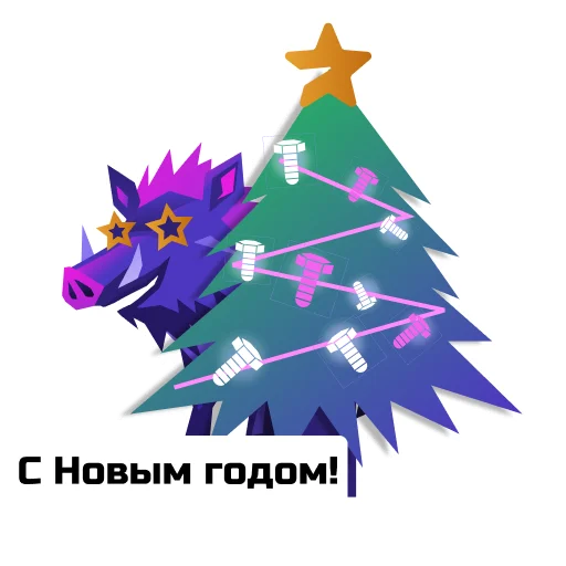  – стикер для Telegram