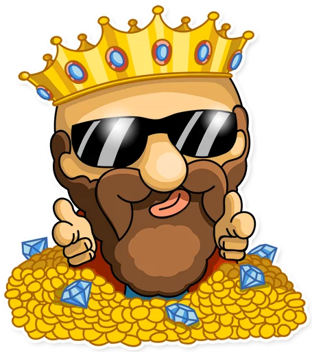  – стикер для Telegram