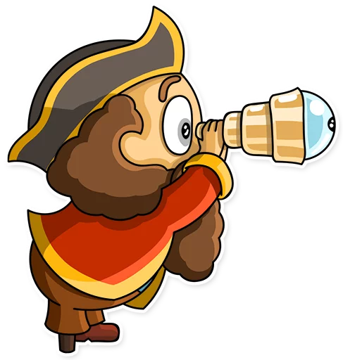  – стикер для Telegram