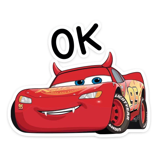 – стикер для Telegram