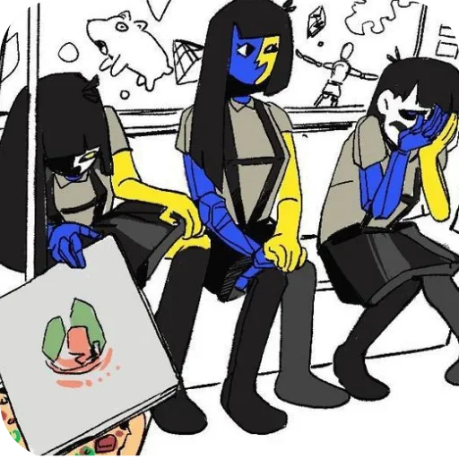  – стикер для Telegram