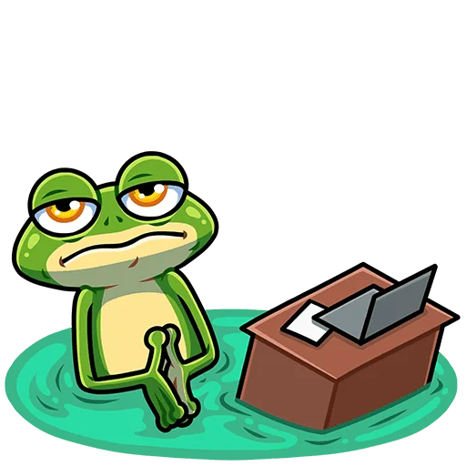  – стикер для Telegram