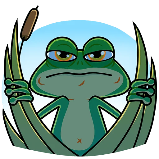  – стикер для Telegram