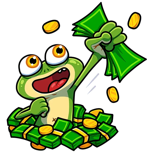  – стикер для Telegram