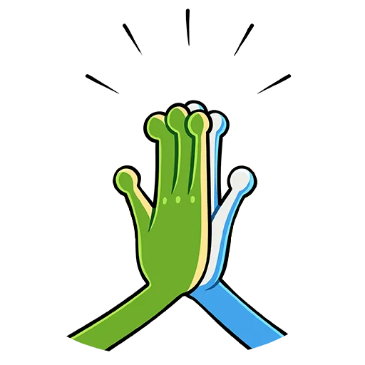  – стикер для Telegram