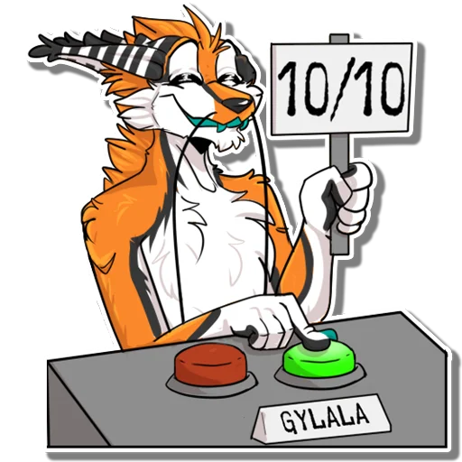  – стикер для Telegram