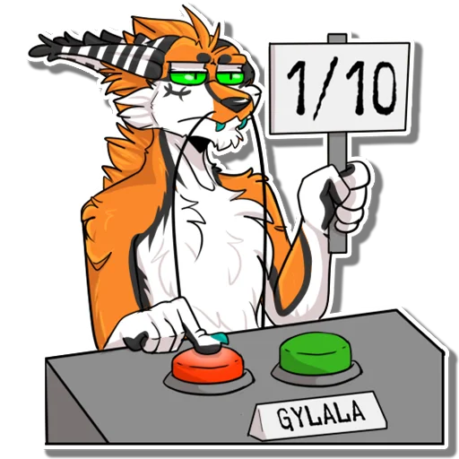 – стикер для Telegram