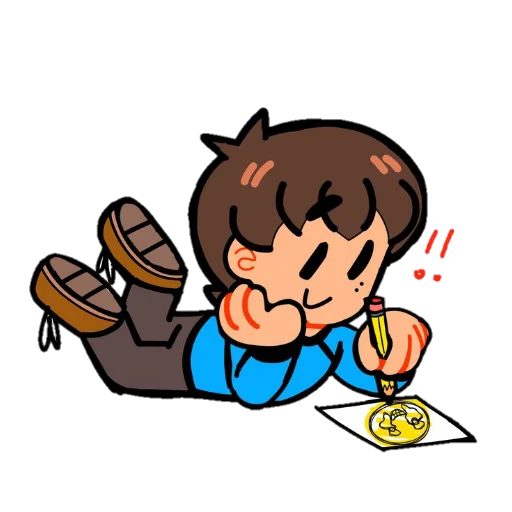  – стикер для Telegram