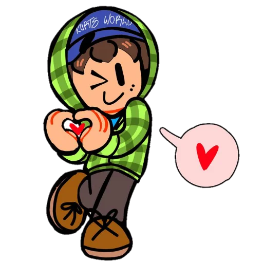  – стикер для Telegram