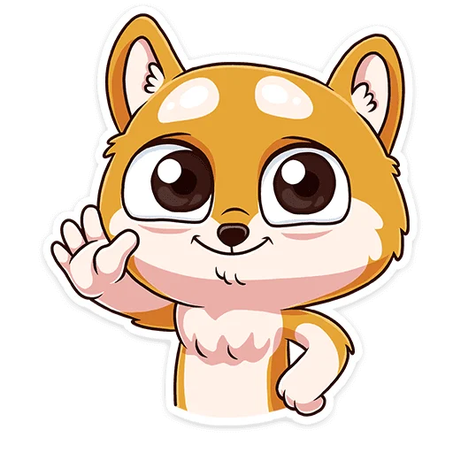 – стикер для Telegram