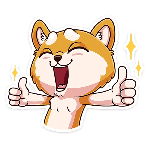  – стикер для Telegram