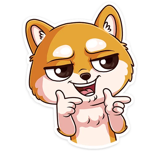  – стикер для Telegram