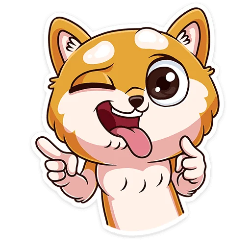  – стикер для Telegram