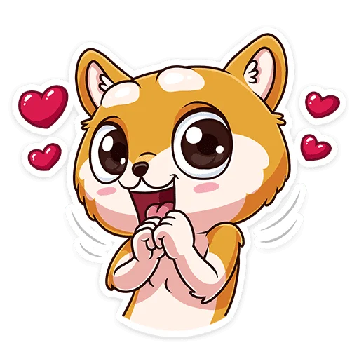  – стикер для Telegram