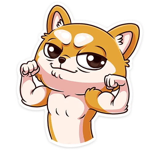  – стикер для Telegram