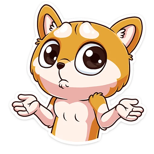  – стикер для Telegram