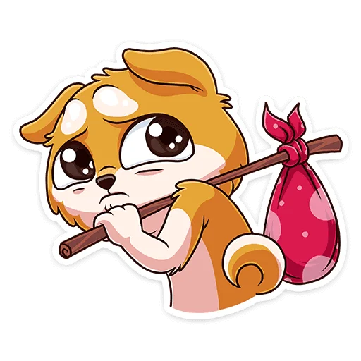  – стикер для Telegram