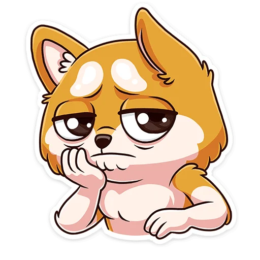  – стикер для Telegram