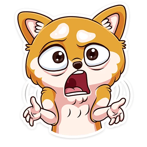  – стикер для Telegram