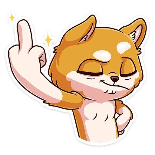  – стикер для Telegram