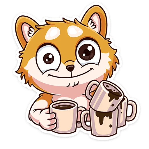  – стикер для Telegram