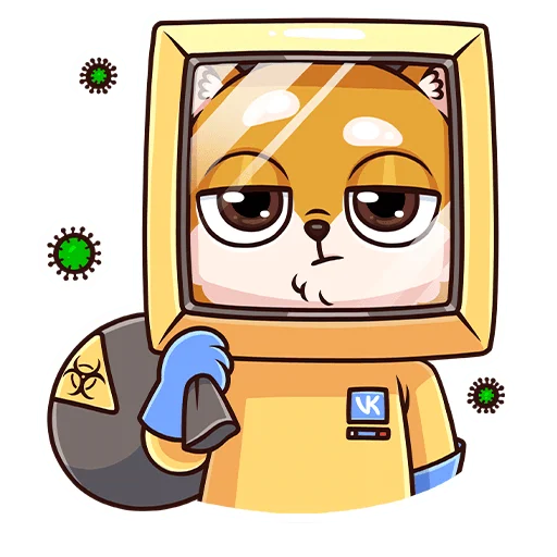  – стикер для Telegram