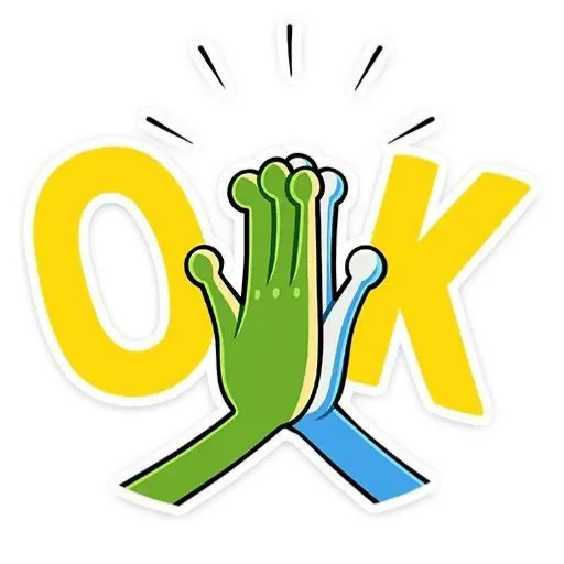  – стикер для Telegram