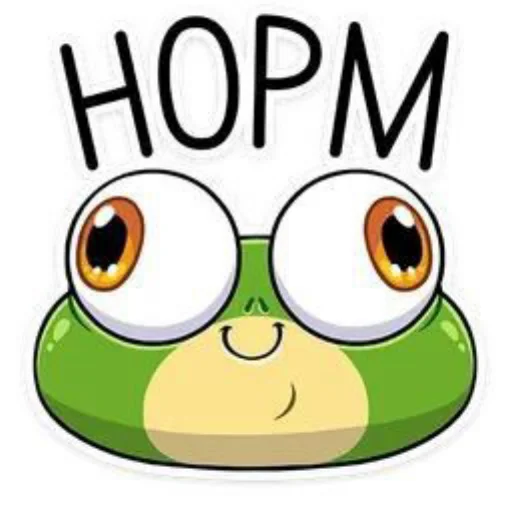  – стикер для Telegram