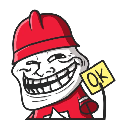  – стикер для Telegram