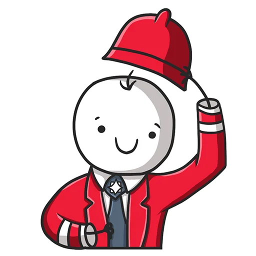  – стикер для Telegram
