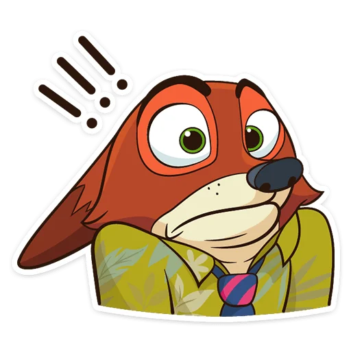  – стикер для Telegram
