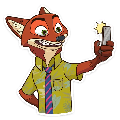  – стикер для Telegram