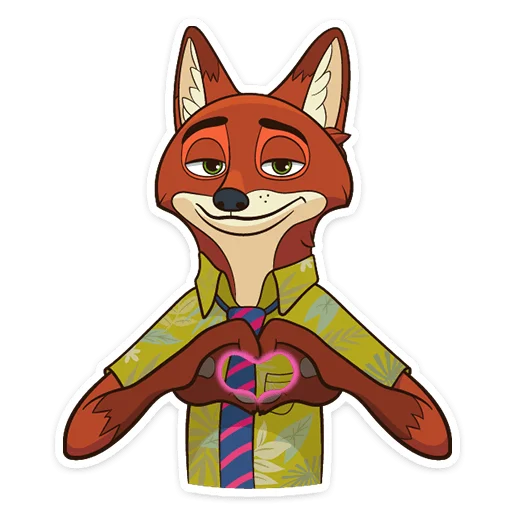  – стикер для Telegram