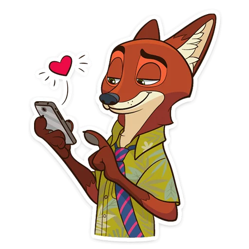  – стикер для Telegram