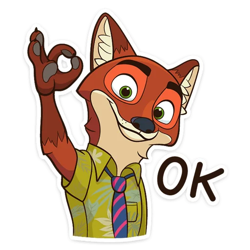  – стикер для Telegram