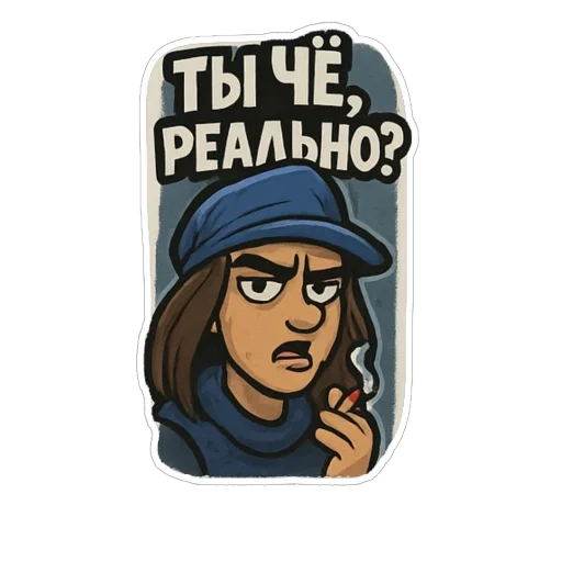  – стикер для Telegram