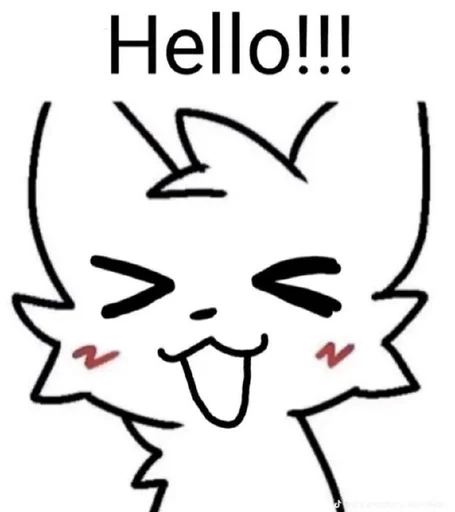  – стикер для Telegram