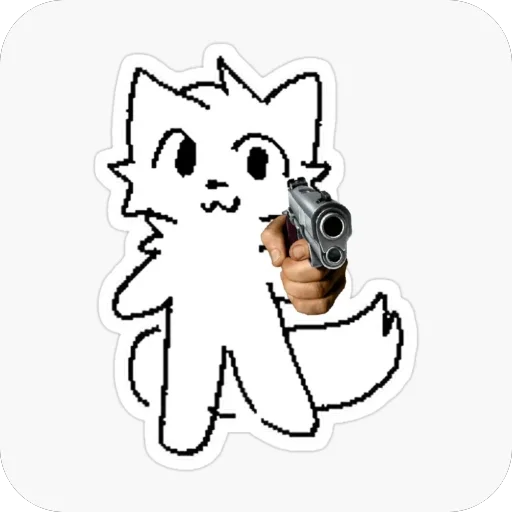  – стикер для Telegram