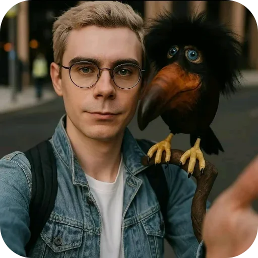  – стикер для Telegram