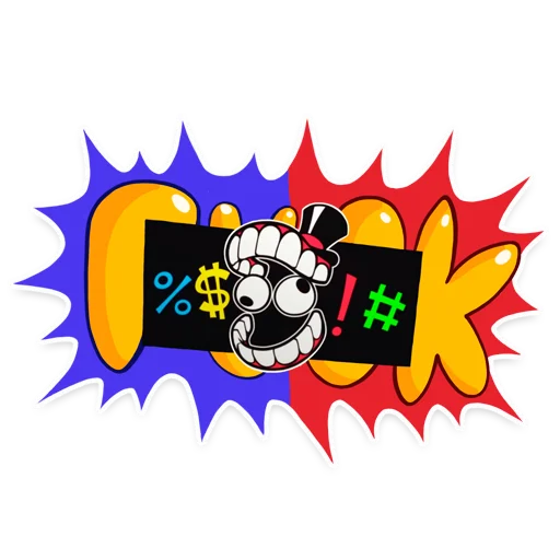  – стикер для Telegram